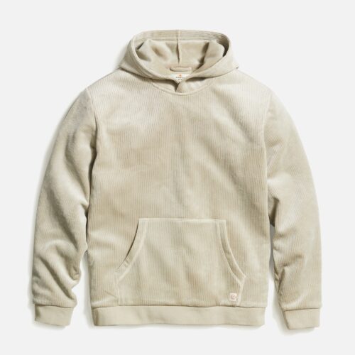 Cord Velour Hoodie