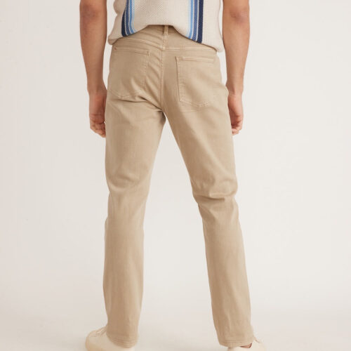 5 Pocket Athletic Fit Twill Pant