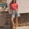 Rosalie Denim Bermuda Short
