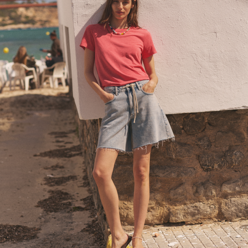 Rosalie Denim Bermuda Short
