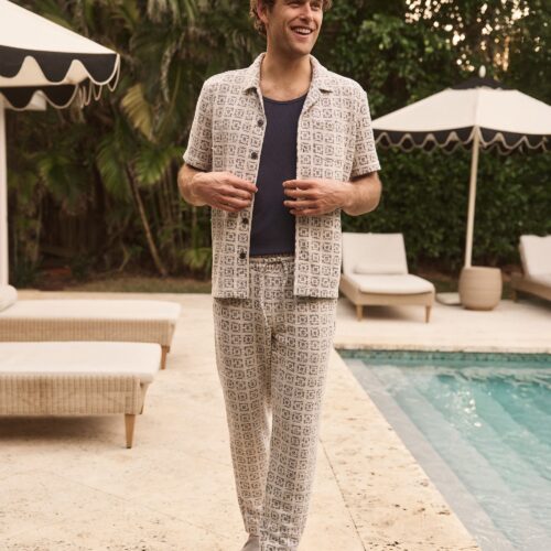 Cam Jacquard Pant