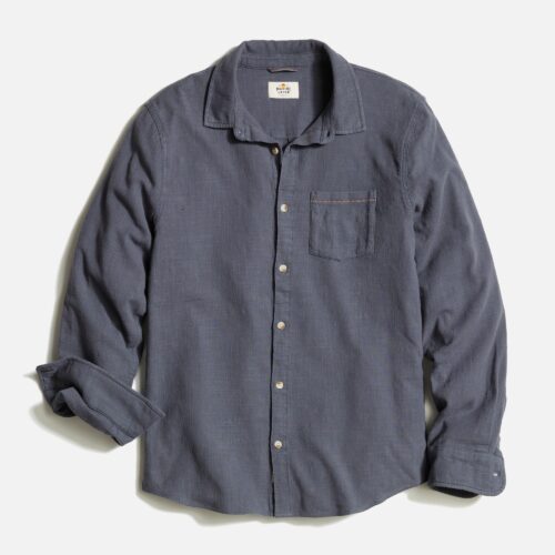 Stretch Selvage Long Sleeve Shirt