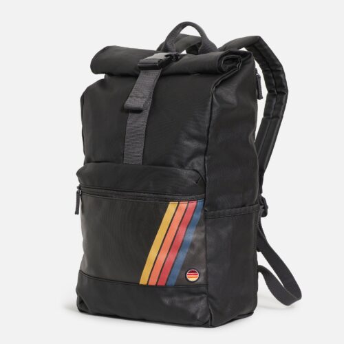Roll Top Backpack in Phantom