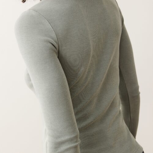 Lexi Rib Sun-In Longsleeve Crew Tee