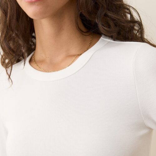 Lexi Rib Sun-In Longsleeve Crew Tee