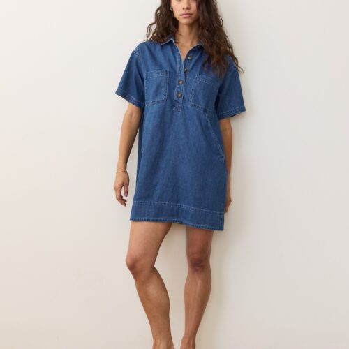 Liza Denim Mini Dress
