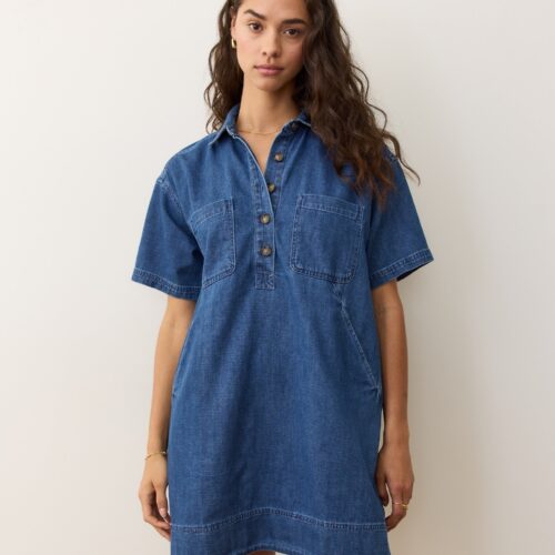 Liza Denim Mini Dress
