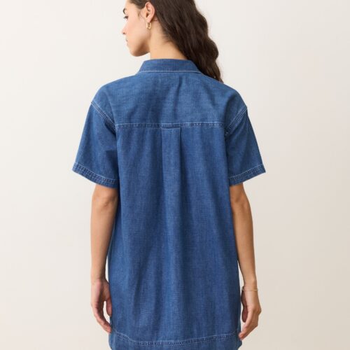 Liza Denim Mini Dress