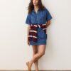 Liza Denim Mini Dress
