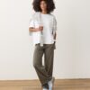 Sadie Vintage Slub Oversized Tee