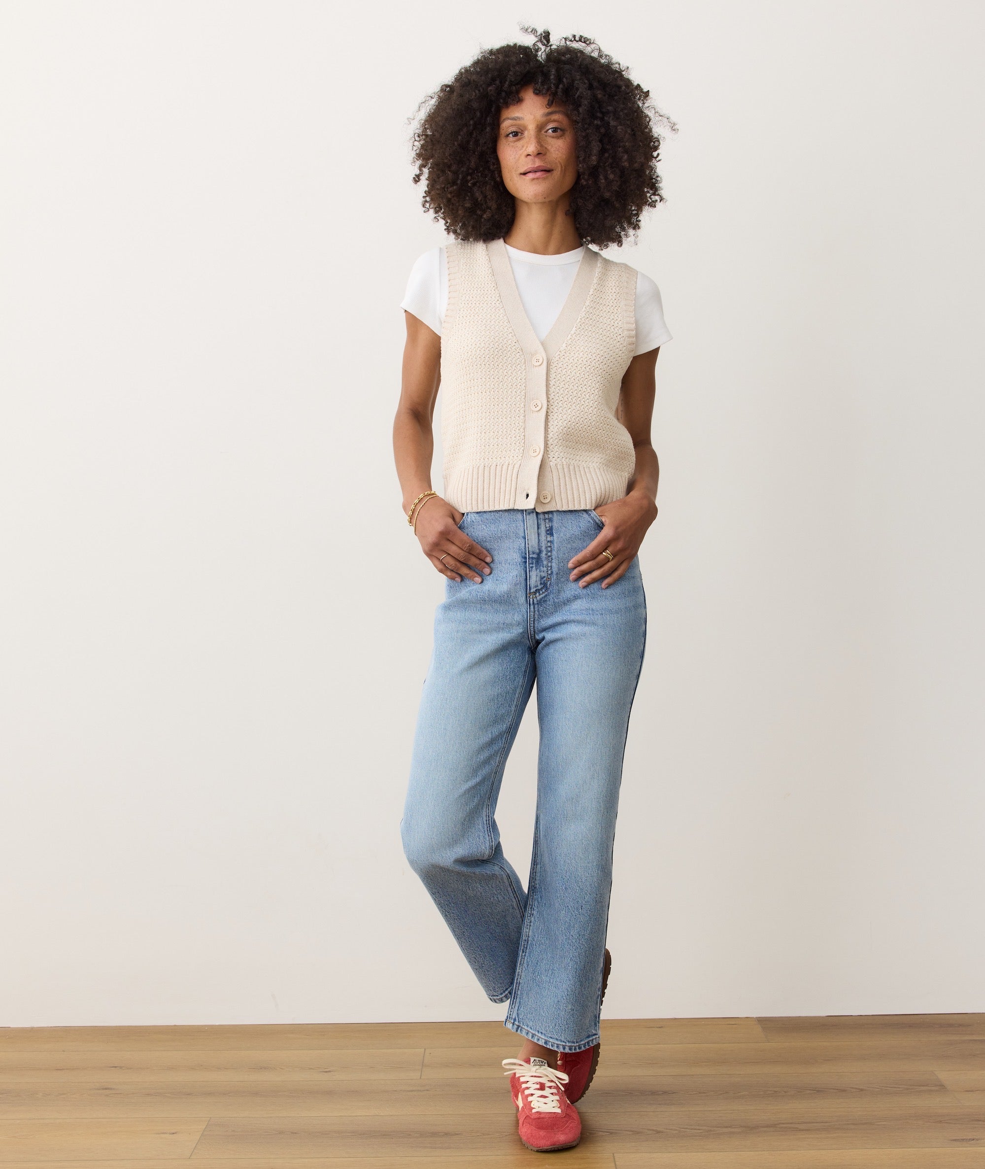 Charlie Denim Straight Leg Pant