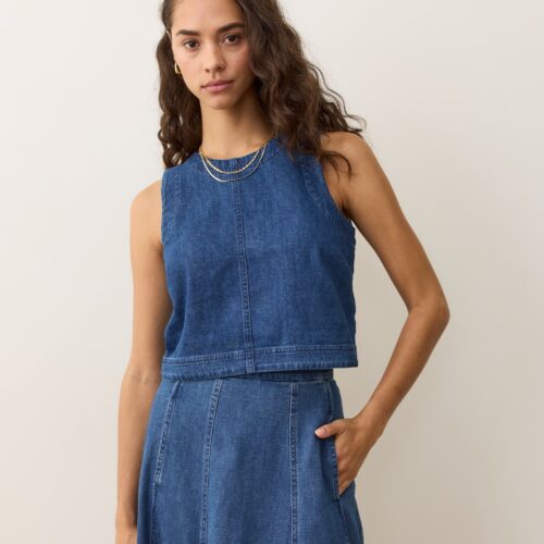 Quinn Denim Tank