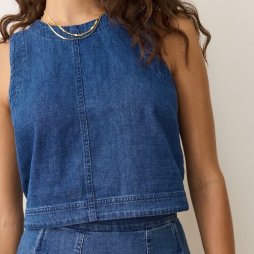Quinn Denim Tank