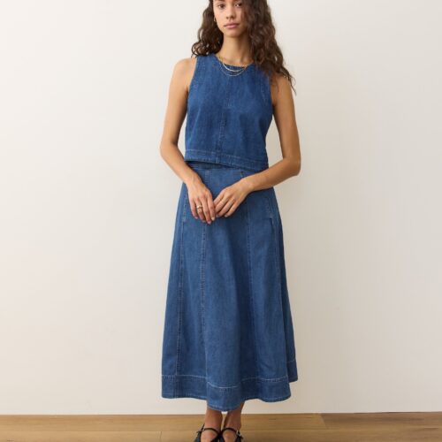 Lainey Denim Skirt