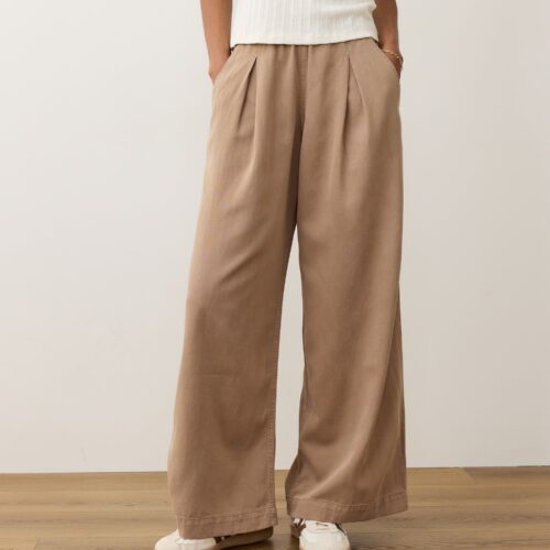 Allison Pleated Wide Leg Trouser