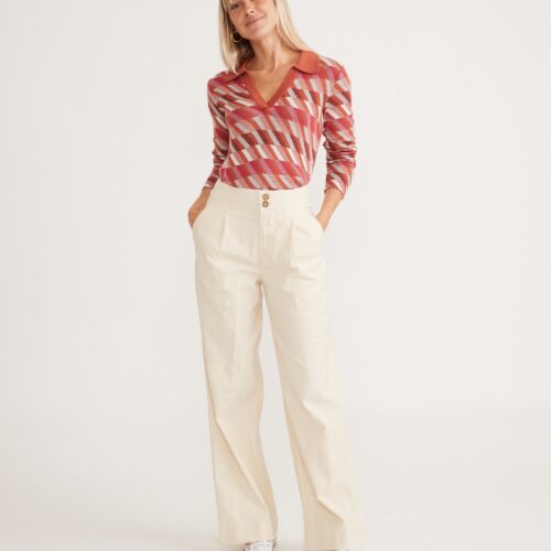 Flora High Waisted Trouser