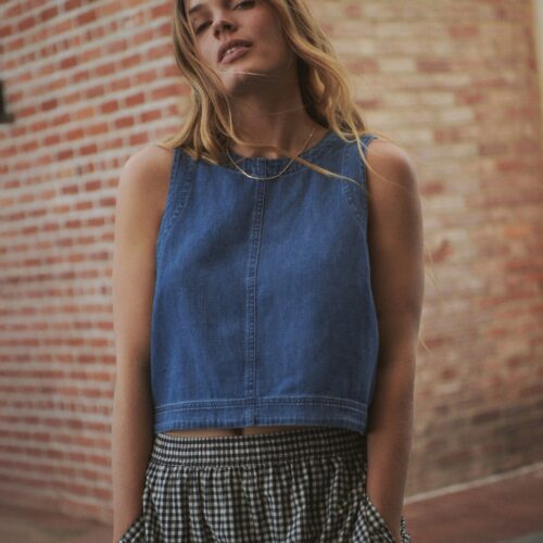 Quinn Denim Tank