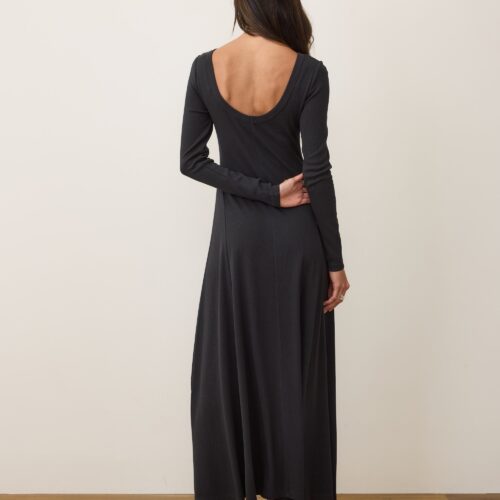 Lexi Rib Fit & Flare Dress