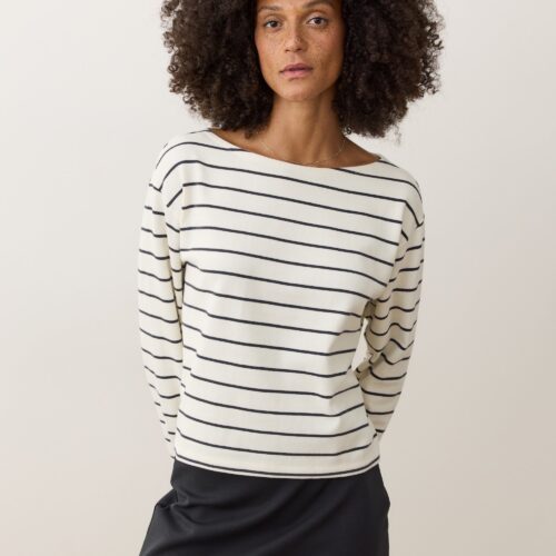 Sueded Jersey Mariner Tee