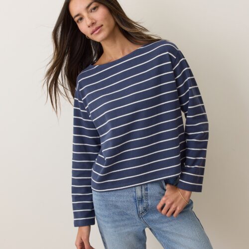 Sueded Jersey Mariner Tee