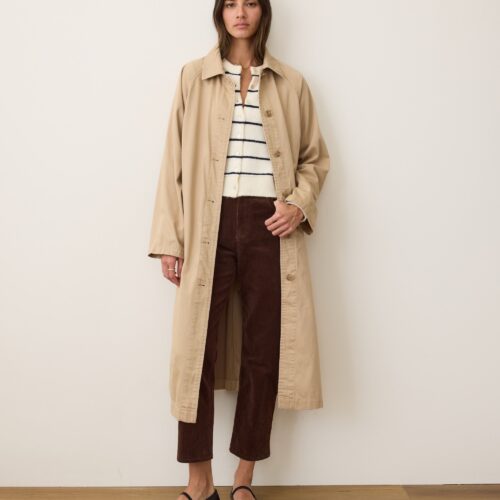Hayes Twill Trench Coat