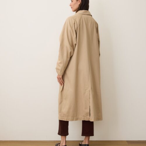 Hayes Twill Trench Coat