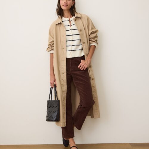 Hayes Twill Trench Coat