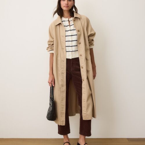 Hayes Twill Trench Coat