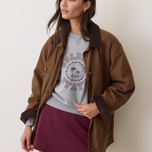 Riley Waxed Barn Jacket