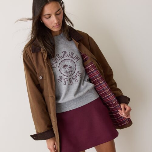 Riley Waxed Barn Jacket