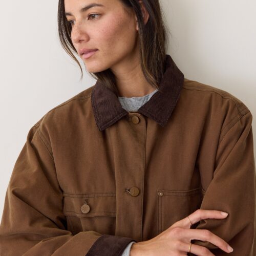 Riley Waxed Barn Jacket