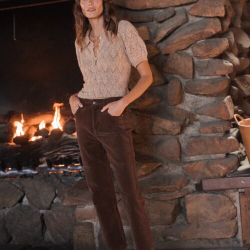 Charlie Corduroy Straight Leg Pant