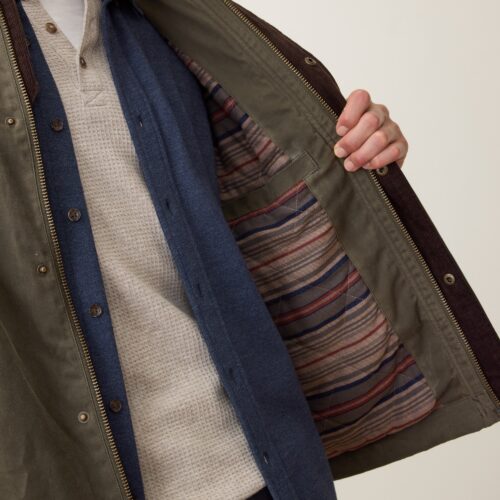 Weston Wax Canvas Barn Jacket