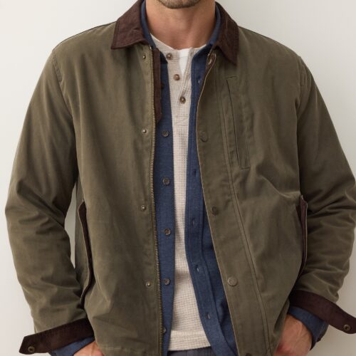Weston Wax Canvas Barn Jacket