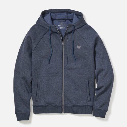 Scuba Knit Zip Hoodie
