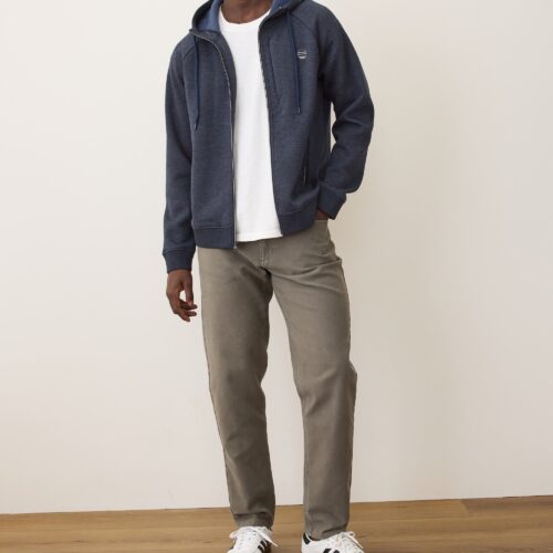 Scuba Knit Zip Hoodie