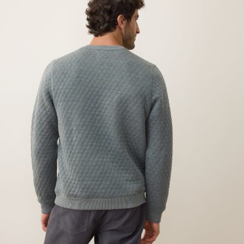 Corbet Quilted Crewneck