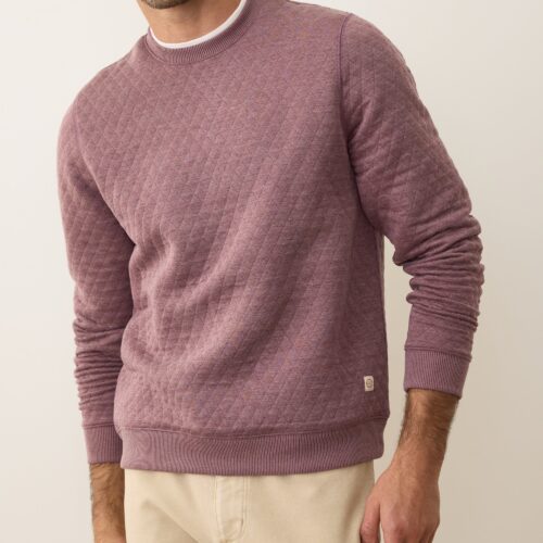 Corbet Quilted Crewneck