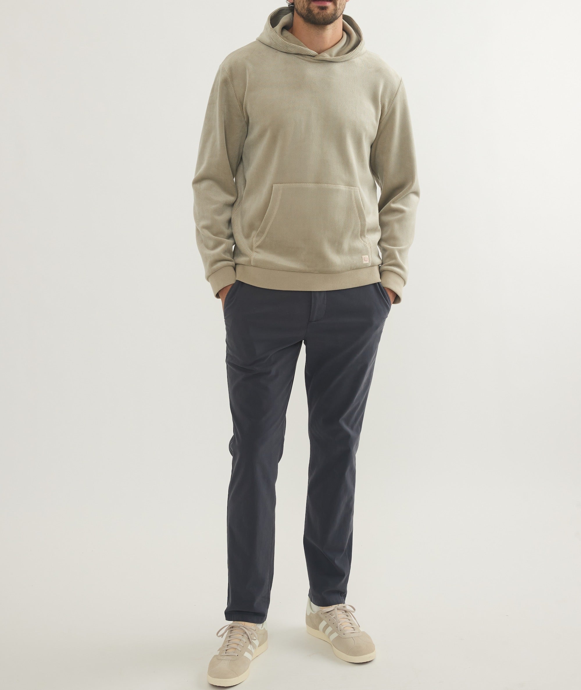 Cord Velour Hoodie