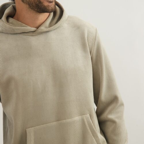 Cord Velour Hoodie