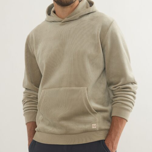 Cord Velour Hoodie