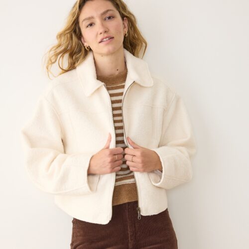 Sloane Boucle Crop Jacket
