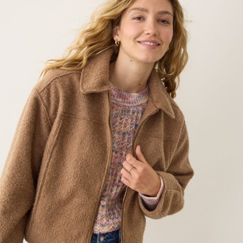 Sloane Boucle Crop Jacket