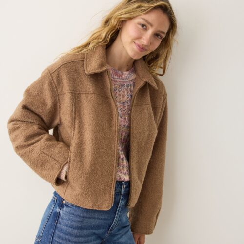 Sloane Boucle Crop Jacket