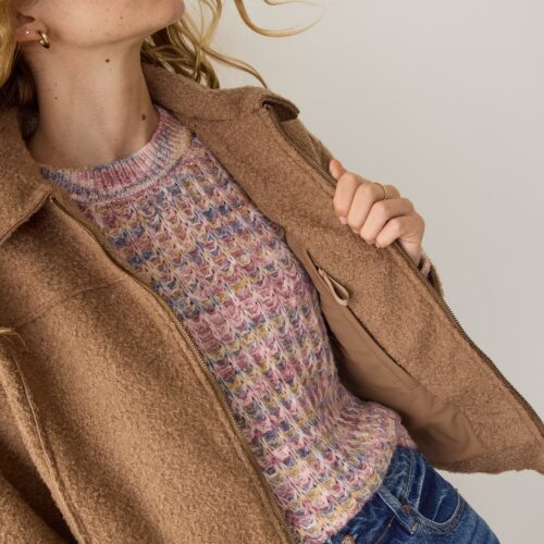 Sloane Boucle Crop Jacket
