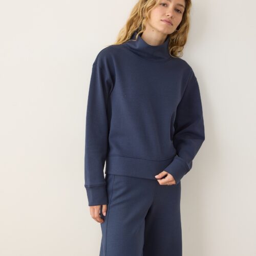 Nova Mock Neck Sweatshirt
