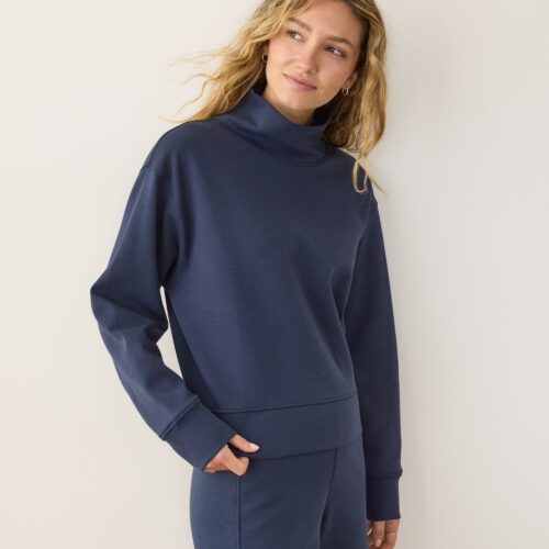 Nova Mock Neck Sweatshirt