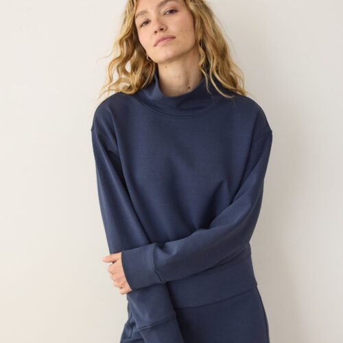 Nova Mock Neck Sweatshirt