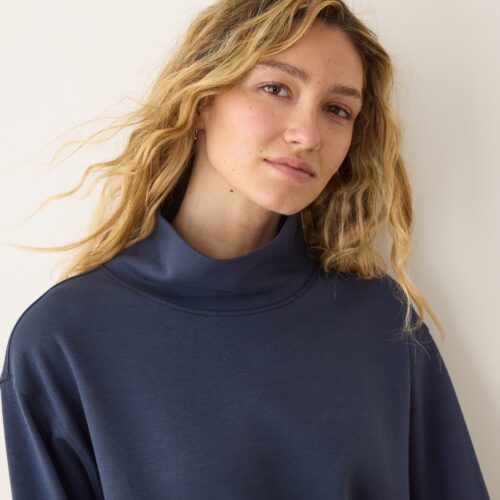 Nova Mock Neck Sweatshirt