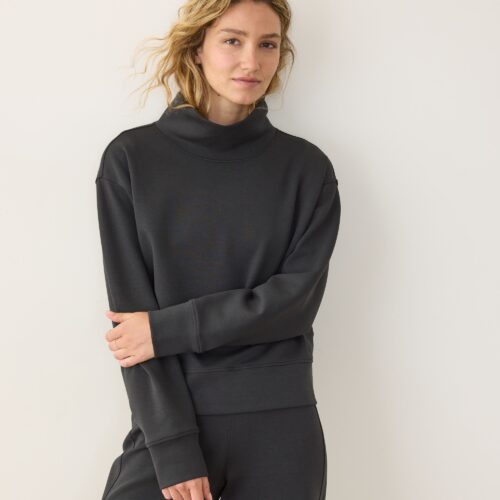 Nova Mock Neck Sweatshirt